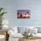 Stupell Industries Sunsets & Scattered Palm Trees Floating Frame, design by Jeff Poe Photography